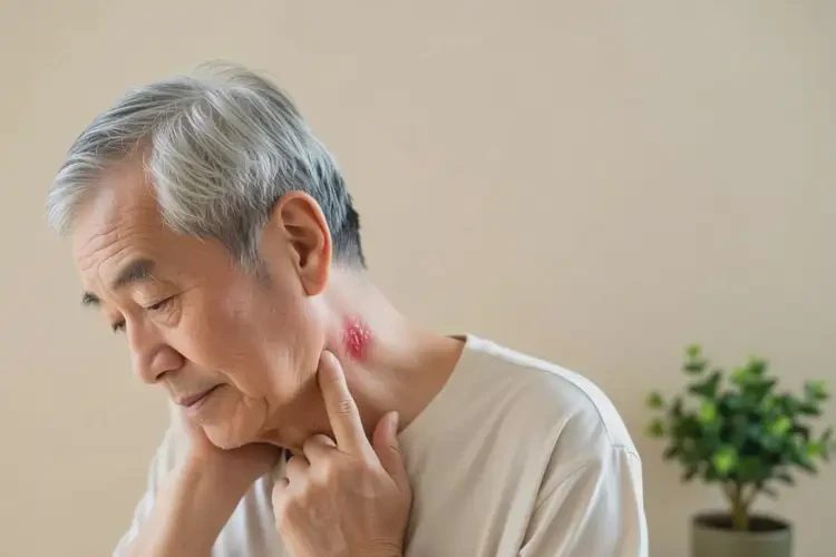 老年人脖子出现湿疹可不可以根治(图4)