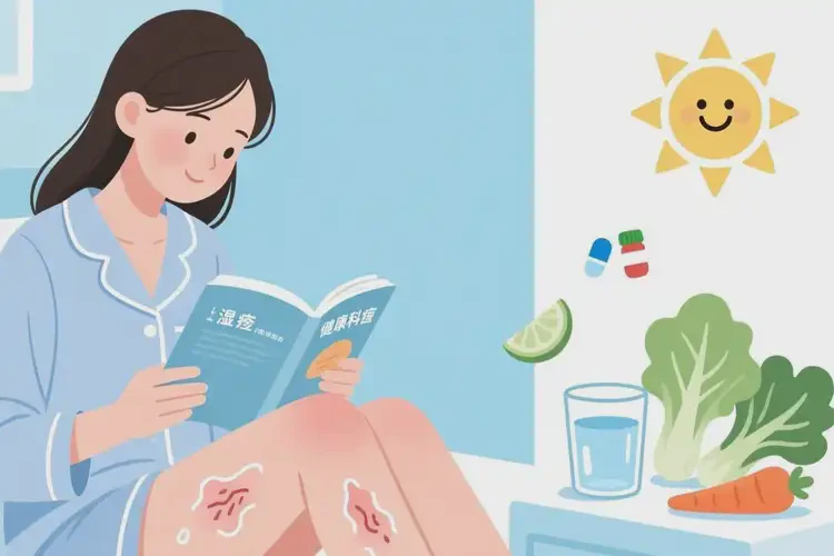青年人大腿上出现湿疹可不可以根治(图3)