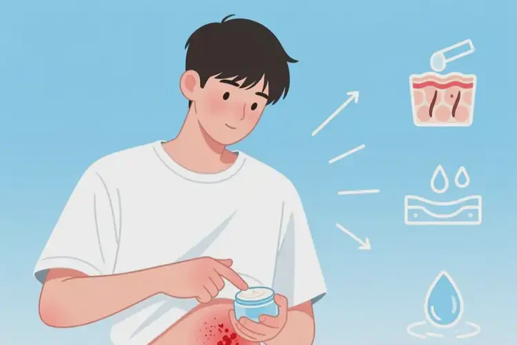 青年人肚子上经常起湿疹可不可以根治(图4)