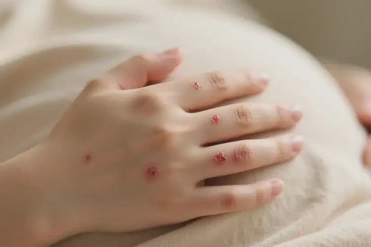 产妇手上偶尔起湿疹可不可以根治(图4)