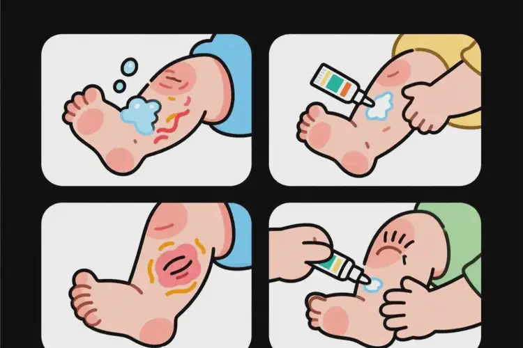 婴幼儿小腿经常起湿疹可以治好吗(图2)