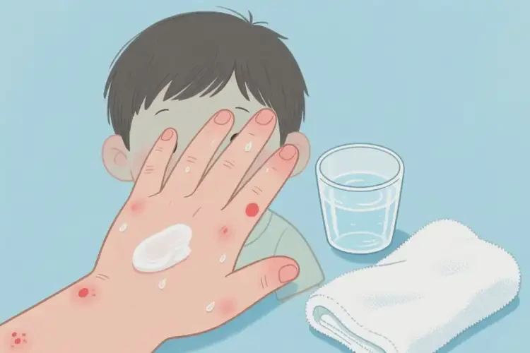小学生手上出现湿疹可不可以根治(图3)