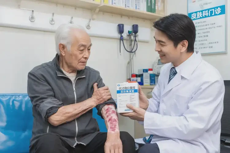 老年人手臂上长湿疹可以治好吗(图3)