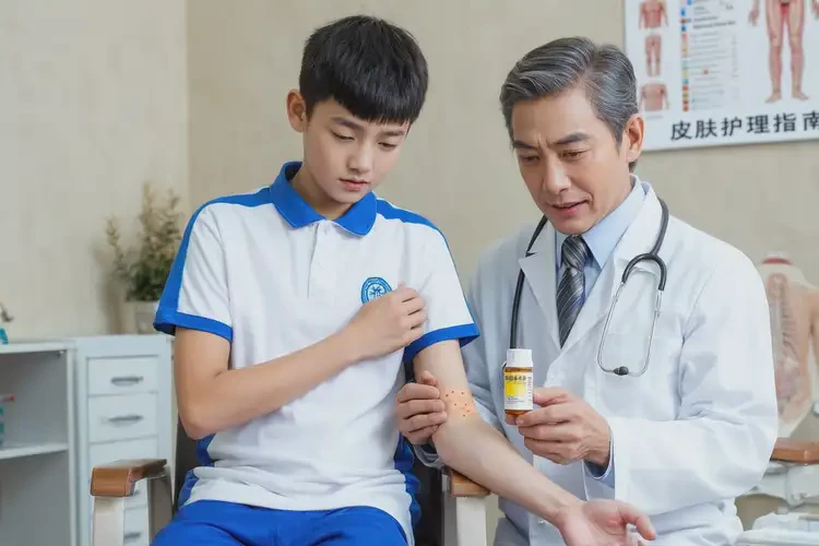 中学生肛周出湿疹不管它会自己自愈吗(图3)