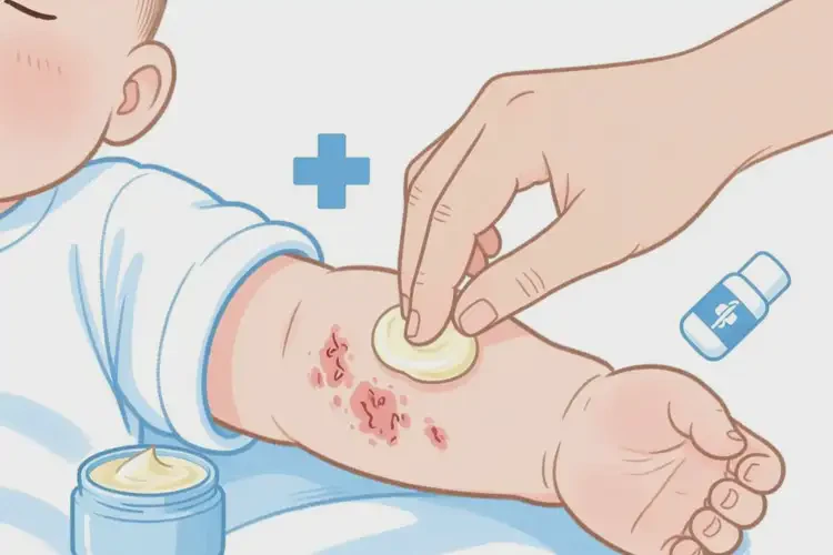 婴幼儿手臂经常长湿疹可以治好吗(图3)