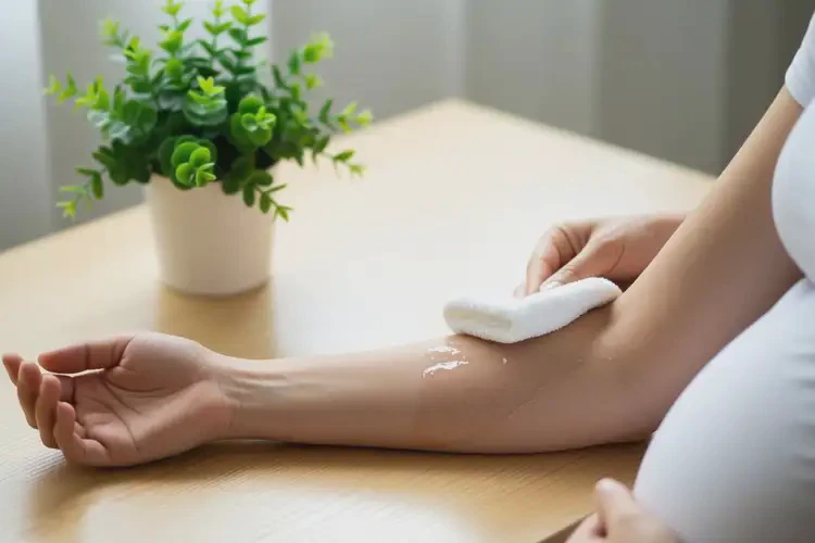 产妇手臂出湿疹可以治好吗(图3)