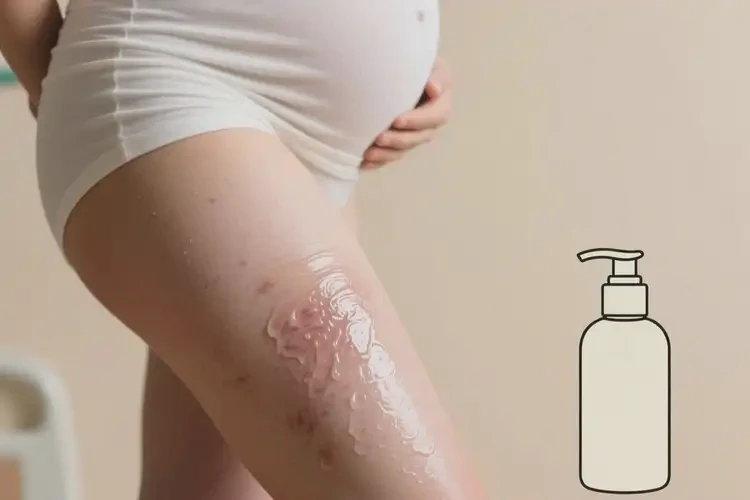 产妇大腿上偶尔起湿疹可以治好吗(图2)