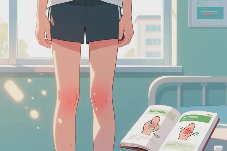 青少年大腿上起湿疹可不可以根治(图1)