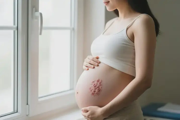 孕妇肚子有湿疹可不可以根治(图2)