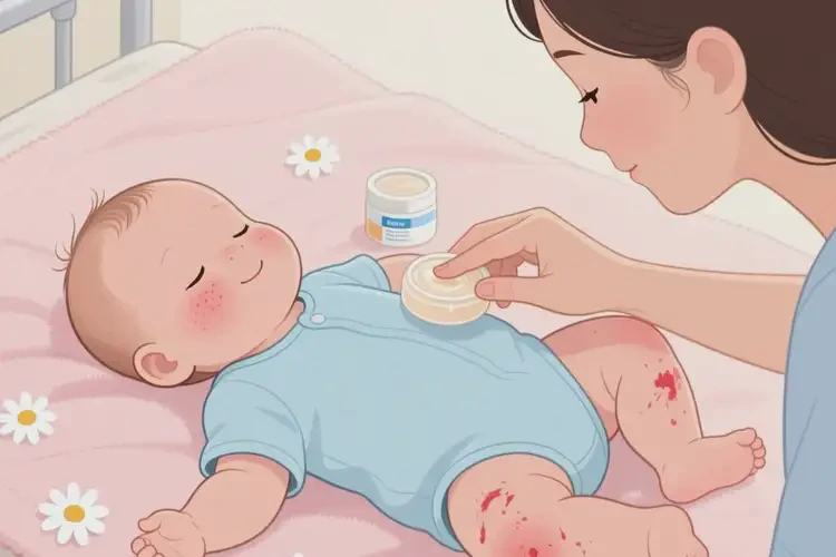 宝宝全身长湿疹可以治好吗(图3)