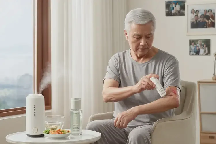 老年人手臂出现湿疹可不可以根治(图3)