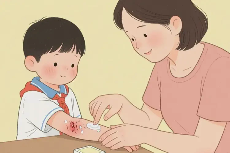 小学生手臂起湿疹可不可以根治(图2)