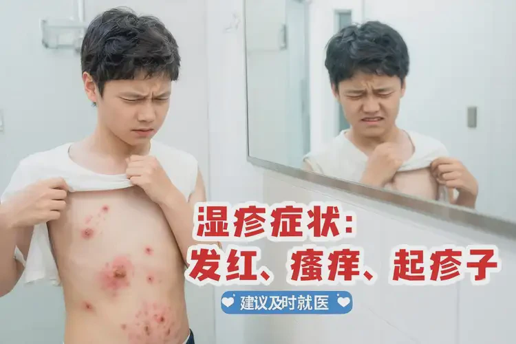 青少年肚子上偶尔起湿疹可不可以根治(图4)