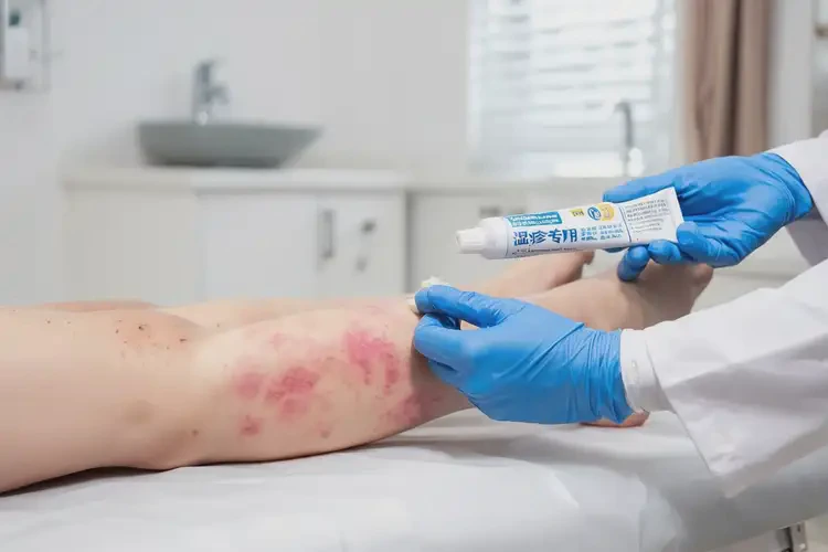 产妇小腿上起湿疹可以治好吗(图3)