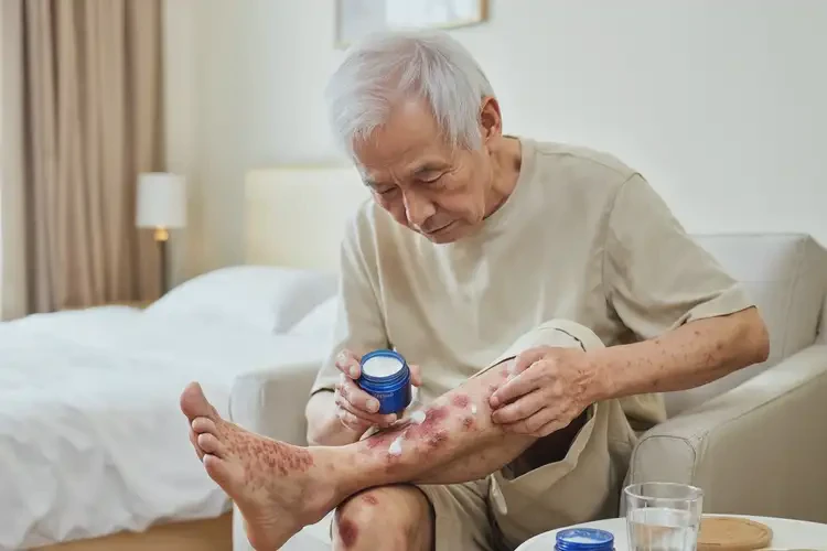 老年人小腿上偶尔起湿疹可以治好吗(图3)