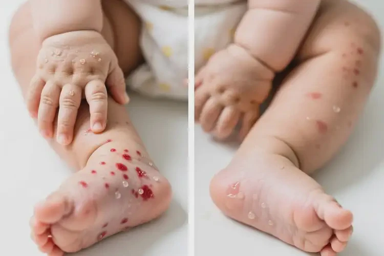 婴幼儿四肢出湿疹可以治好吗(图3)