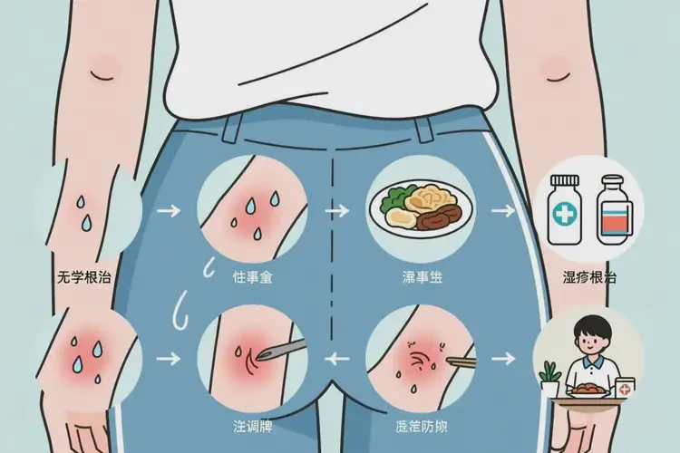 大学生屁股偶尔起湿疹可不可以根治(图2)