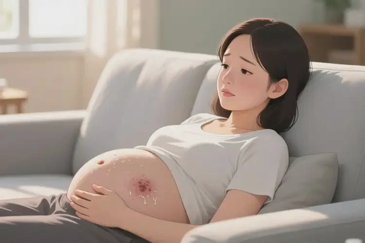 孕妇肚子偶尔起湿疹可不可以根治(图3)