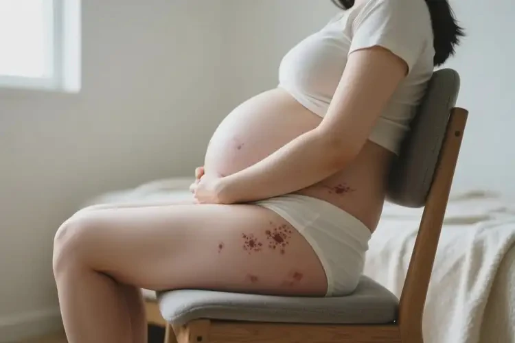 产妇屁股上容易起湿疹可以治好吗(图3)