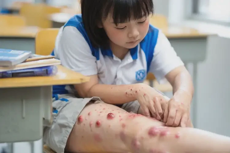 小学生大腿上偶尔长湿疹可不可以根治(图4)