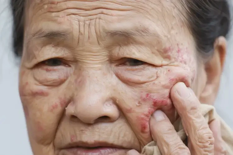 老年人脸上容易起湿疹可不可以根治(图4)