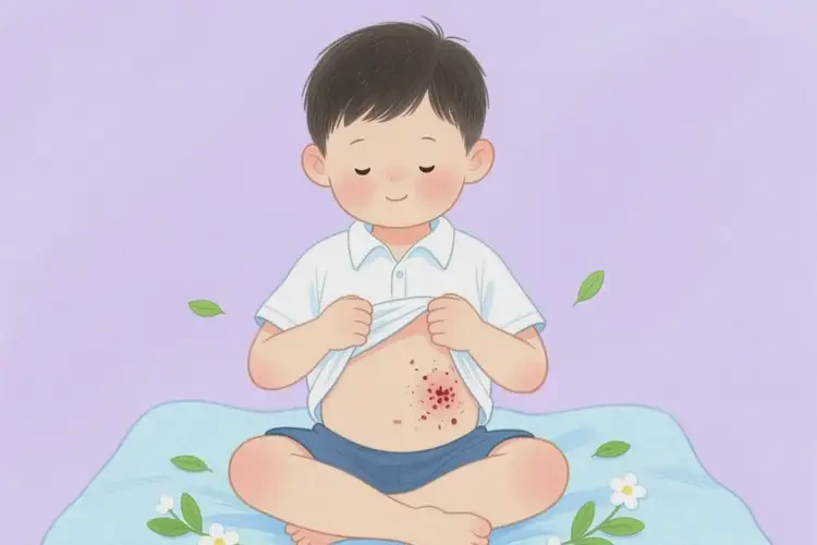 小学生肚子上经常长湿疹可不可以根治(图3)
