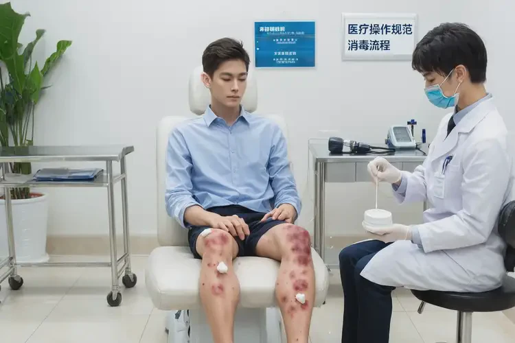 青年人大腿出湿疹可不可以根治(图3)