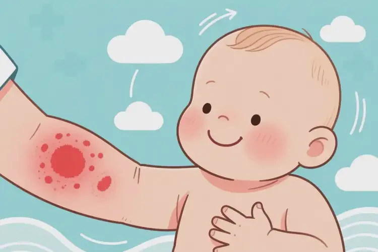 婴儿全身经常长湿疹可以治好吗(图2)