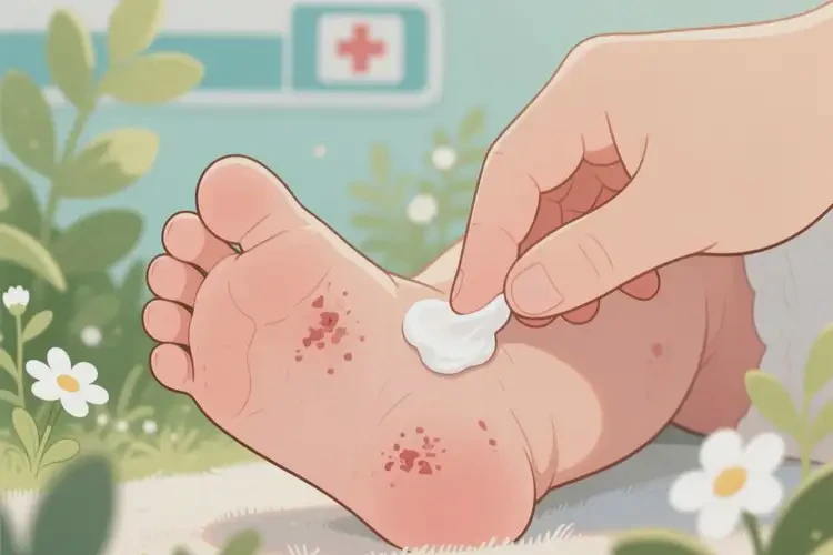 婴幼儿脚上偶尔起湿疹可以治好吗(图4)