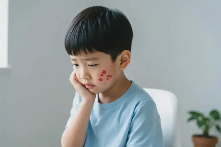 小学生脸上长湿疹可不可以根治(图4)