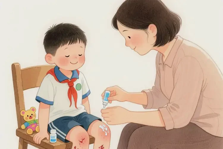 小学生小腿长湿疹可不可以根治(图1)