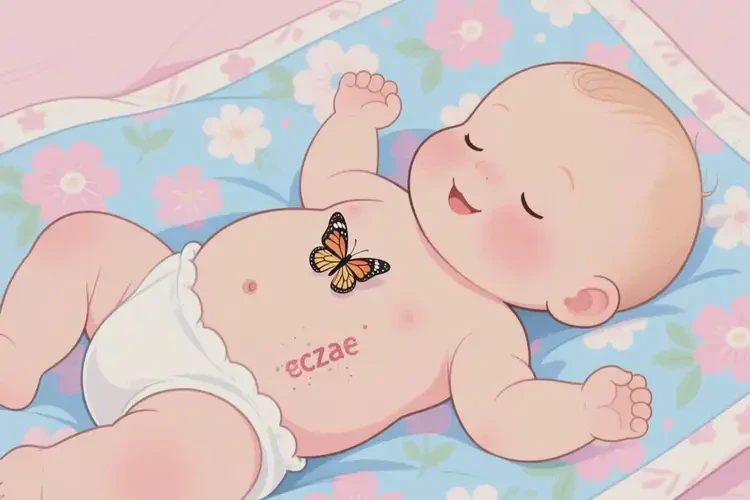 婴幼儿肚子上经常长湿疹可以治好吗(图1)