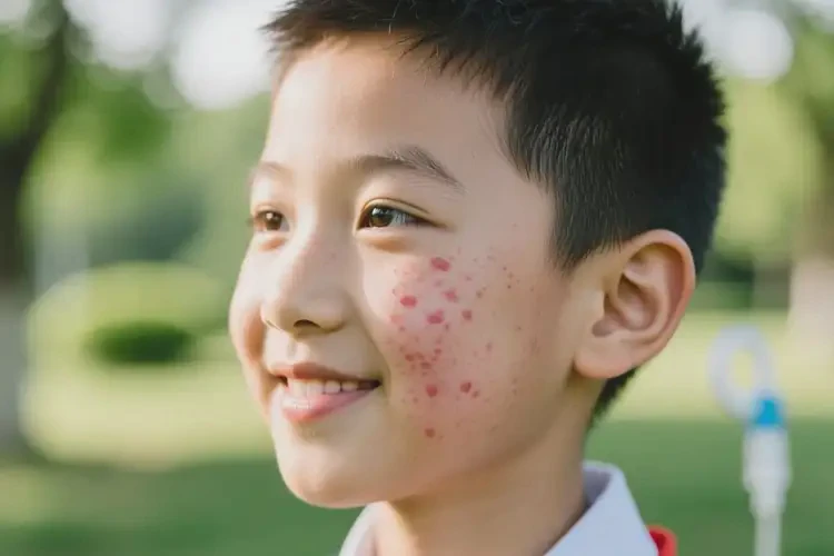 中学生脸上有湿疹可不可以根治(图3)