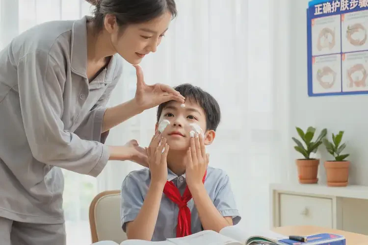 小学生脸上出湿疹可不可以根治(图2)