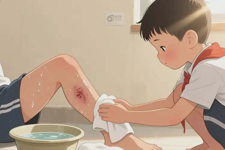 小学生小腿出湿疹可不可以根治(图3)