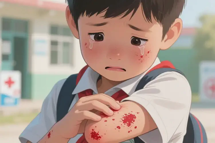 小学生手臂上出湿疹可不可以根治(图4)