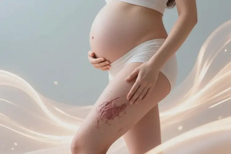 孕妇大腿上出现湿疹可不可以根治(图1)