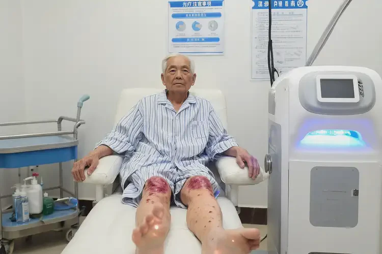 老年人大腿有湿疹可不可以根治(图1)