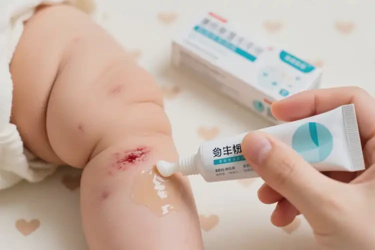 婴幼儿大腿起湿疹可以治好吗(图1)