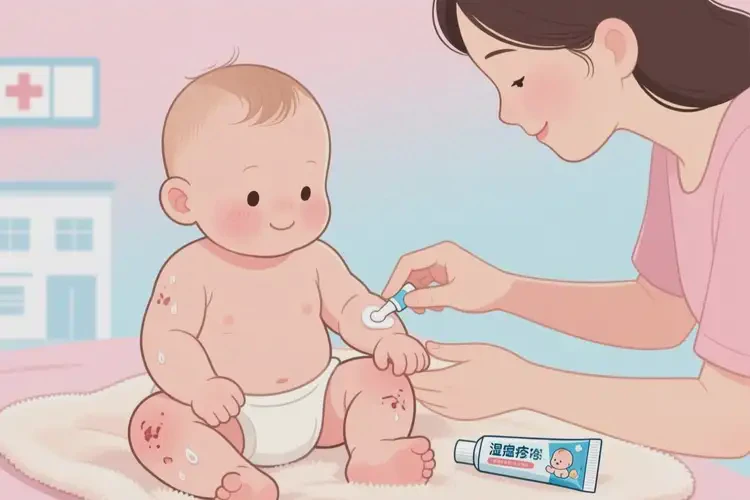 婴儿四肢有湿疹可以治好吗(图4)
