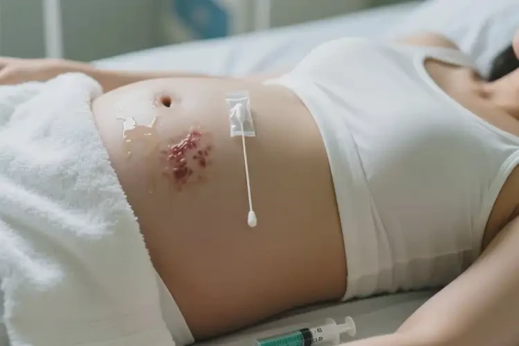 产妇肚子上出湿疹可以治好吗(图3)