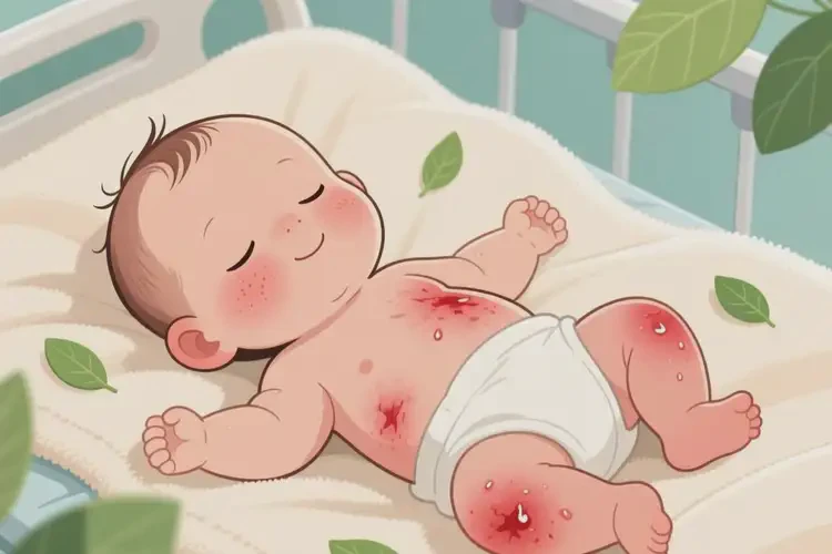 婴儿全身经常长湿疹可以治好吗(图4)