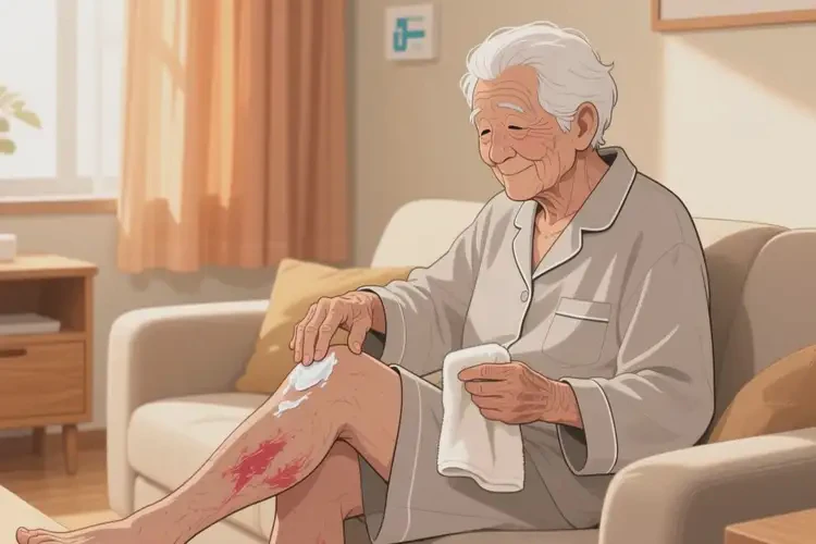 老年人大腿上经常长湿疹可不可以根治(图4)