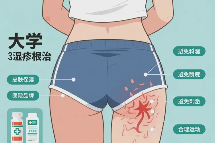 大学生屁股偶尔起湿疹可不可以根治(图1)