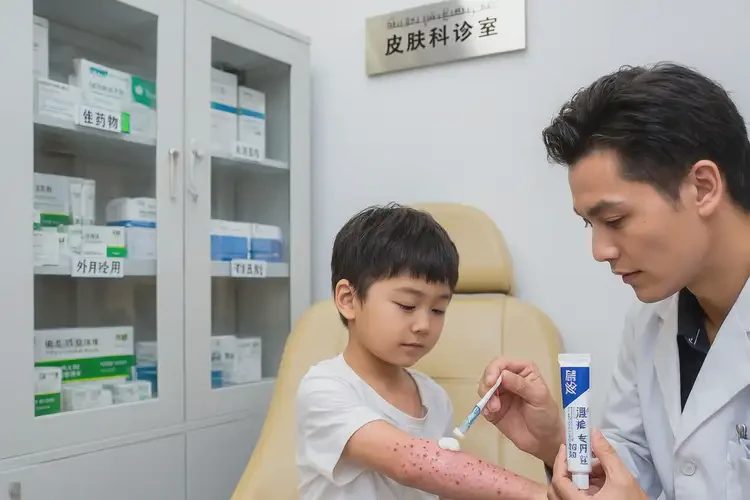 少儿手上容易起湿疹不管它会自己自愈吗(图2)