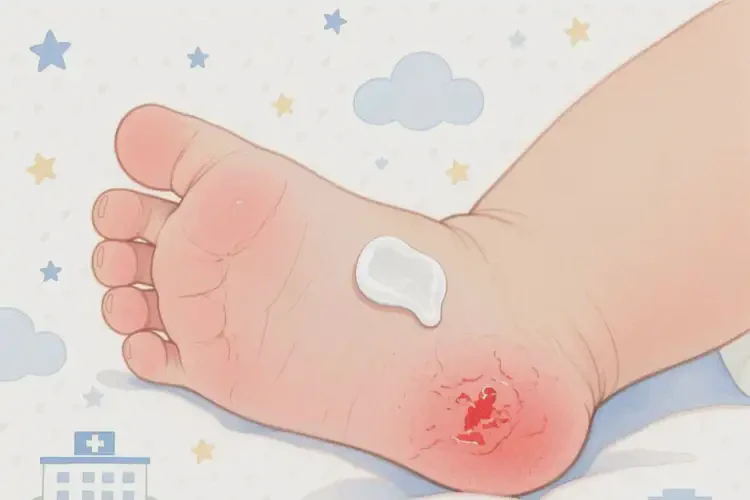 婴幼儿脚上偶尔起湿疹可以治好吗(图1)