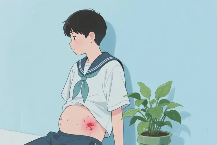 中学生肚子出现湿疹可不可以根治(图4)