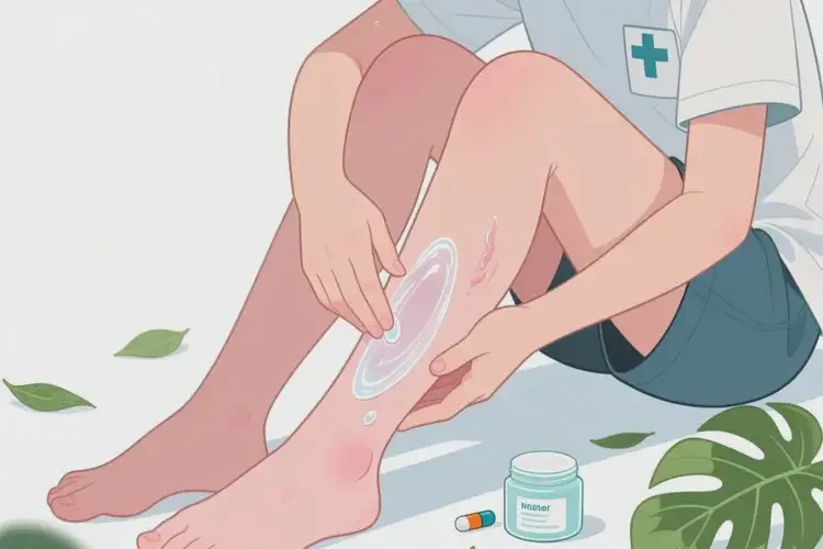 青少年小腿起湿疹可不可以根治(图4)