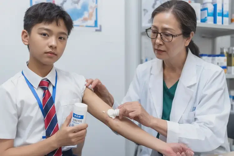 中学生身上容易长湿疹可不可以彻底自愈(图4)