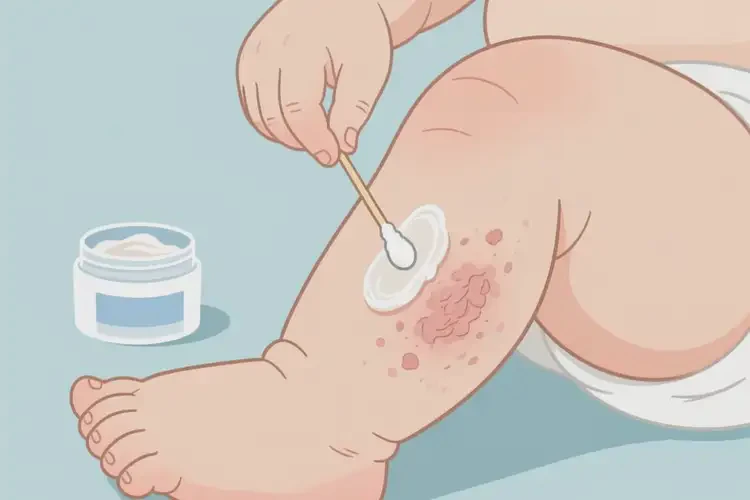 婴幼儿小腿长湿疹可以治好吗(图4)